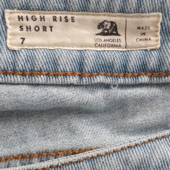 Denim Shorts Bullhead  Size 7 Juniors - Picture 6 of 6